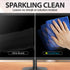 GreatShield Screen Cleaning Kit - Includes: 16oz Spray Bottle w/ solution, 2oz Bottle w/ solution, Large Blue Microfiber Cloth, and Brown Microfiber Screen Cleaning Cloth
