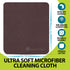 GreatShield Lens Cleaner Spray Kit - 2 X 2oz Spray Bottle + 2 X (6" x 7") Microfiber Cloths