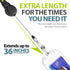 Greatshield Lanyard with Retractable Badge Reel & Badge Holder - Black (CM1) + Blue (CM1)