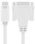 Fosmon Mini DVI TO DVI cable wire length 20cm (Nickel Plated)