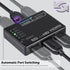 Mini HDMI Intelligent Switch 5X1 w/IR Remote Control (w/ 5ft USB Power Cable)