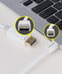 Fosmon Gold Plated 30AWG Mini DisplayPort to DisplayPort Cable (Compatible with Mini DP/mDP/Thunderbolt/Thunderbolt 2 Ports) - White - 15ft