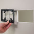 Triple 3-Gang Low Voltage Wall Plate Mounting Bracket