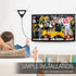 25 Mile Indoor Tabletop/Wall Mount HDTV Antenna with Retractable Dipoles (Rabbit Ears)