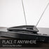 25 Mile Indoor Tabletop/Wall Mount HDTV Antenna with Retractable Dipoles (Rabbit Ears)