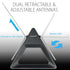 25 Mile Indoor Tabletop/Wall Mount HDTV Antenna with Retractable Dipoles (Rabbit Ears)