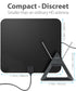 25 Mile Indoor Tabletop/Wall Mount HDTV Antenna with Retractable Dipoles (Rabbit Ears)