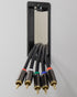 Single 1-Gang Mounting Bracket and Universal Wall Plate with Brush Style Opening