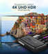 Fosmon 4X1 HDMI Switch w/ IR Remote Control and EU AC Power Adapter - Black (4K@30Hz, Supports 3D)