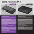 Fosmon 4X1 HDMI Switch w/ IR Remote Control and EU AC Power Adapter - Black (4K@30Hz, Supports 3D)