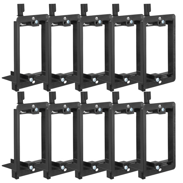 1-Gang Low Voltage Wall Plate Mounting Bracket