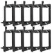 1-Gang Low Voltage Wall Plate Mounting Bracket