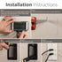 1-Gang Low Voltage Wall Plate Mounting Bracket