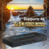 2 Port HDMI KVM Switch / Switcher, Share 2 Computers With One Set of USB Keyboard, Mouse and HD Monitor, Support UHD 4K@30Hz, 3D, 1080P with 2x USB And 2x HDMI Cable, No Power Adapter Required