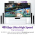 HDMI 2.1 Cable 8K@60Hz 6.5ft, Premium Certified In-Wall CL3 Rated, 48Gbps Ultra High Speed, 4K@120Hz, Dynamic HDR, HDCP 2.3, 3D, eARC, 30AWG Cotton Braided Compatible with UHD TV, Monitor, PS4/PS5, Xbox One/X/S