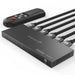 Fosmon 5-Port HDMI 8K Switch with Remote, Support 8K@60Hz 4K@120Hz HDR10+ HDCP 2.3 High Speed 48Gbps 5 in 1 Out Auto-Switching 5x1 HDMI 2.1 Switcher Splitter Hub Compatible with PS5, Xbox X, Apple TV