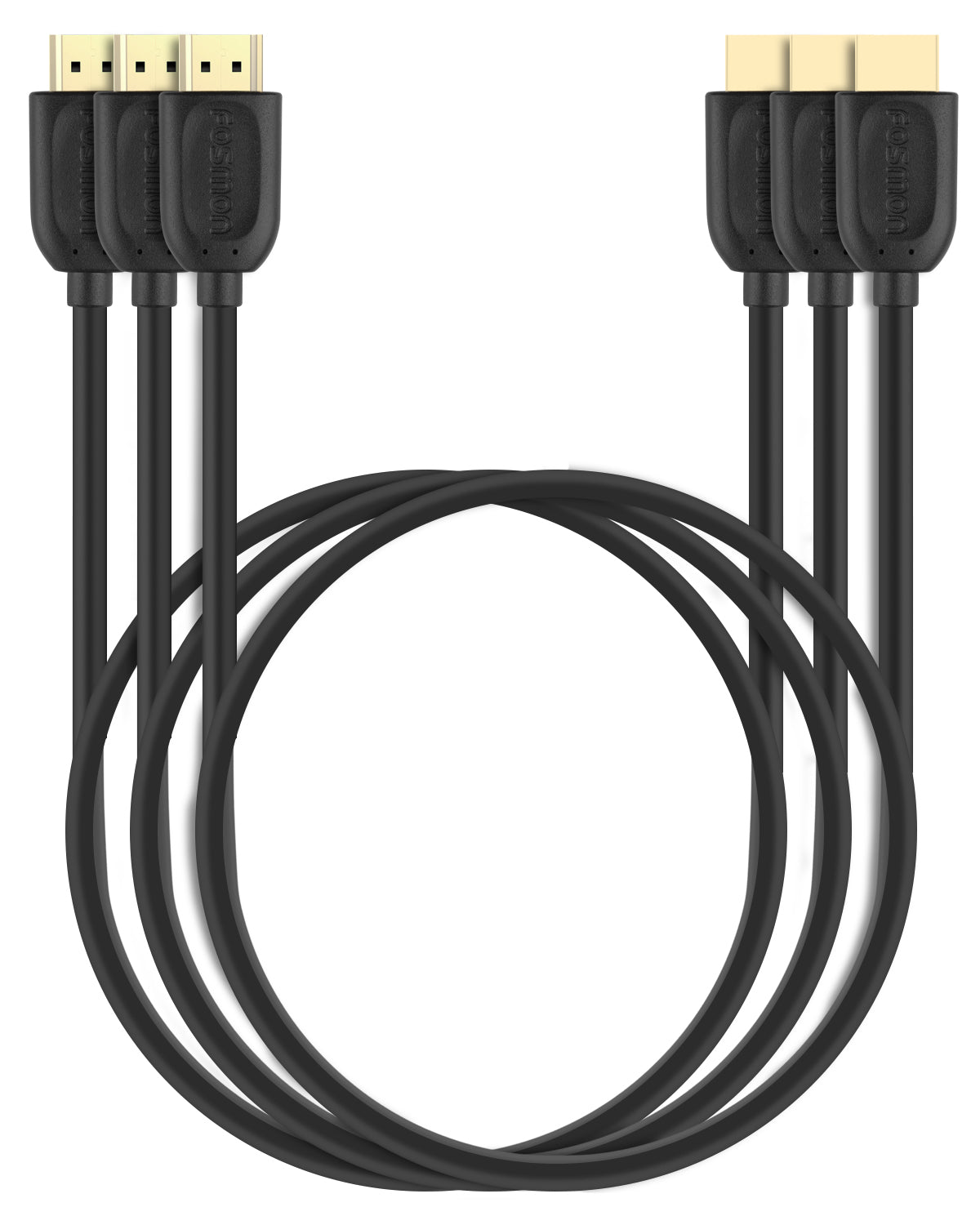 HDMI to HDMI 30AWG High Speed HDMI Cable with Ethernet - 3ft (4K Resolution, Supports 3D)