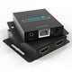 Fosmon HDMI Extender Over Single Cat5/6/7 Cable up to 164-230ft, Splitter with Auto EQ, POC, 1080P 60Hz and IR Remote Control
