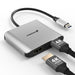 Fosmon USB-C to Dual HDMI Output (4k@60Hz) - Silver