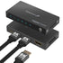 Fosmon HDMI 1x2 Splitter (8K@60Hz) in Metal Casing w/ EDID Control (Copy/Auto/Downscaler) - Black