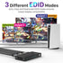 Fosmon HDMI 1x2 Splitter (8K@60Hz) in Metal Casing w/ EDID Control (Copy/Auto/Downscaler) - Black