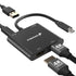 USB-C Thunderbolt 3 to Dual HDMI Adapter