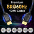 HDMI 2.1 Premium 8K 30AWG Ultra High Speed Cable with Ethernet and ARC Support