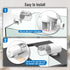 JuzPetz Automatic Fish Feeder with 4 Timer Settings