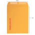 Fosmon Kraft Gummed Envelopes Mailer 9.25" x 12" with "DO NOT BEND"