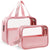 Mber PVC Travel Toiletry Bag & Makeup Organizer