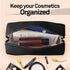 Mber Large Capacity Water Resistant Large Zipper Travel Cosmetic Bag