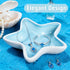 Mber Jewelry Tray Ceramic Jewelry Holder, Starfish Jewelry Dish Ring Holder, Trinket Dish Jewelry Tray Organizer, Ring Jewelry Plate Decorative Tray