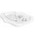Mber Jewelry Tray Bundle, Organic Shape Vanity Organizer for Rings & Accessories, Ceramic & Stainless Steel