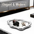 Mber Jewelry Tray Bundle, Organic Shape Vanity Organizer for Rings & Accessories, Ceramic & Stainless Steel