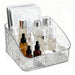 Mber Makeup Organizer Countertop, Vanity Makeup Organizer Tray With 5 Compartments, Cosmetic & Skincare Organizers Acrylic Makeup Storage for Bathroom
