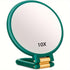Mber Hand Mirror For Makeup Mirror 2-Sided 1X 10X Magnifying Mirror, Travel Mirror With Stand, Foldable Handheld Mirrors with Handle, Green