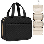 Mber Hanging Travel Toiletry Bag, Compact Makeup & Cosmetic Organizer with Hook for Bathroom