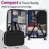 Mber Hanging Travel Toiletry Bag, Compact Makeup & Cosmetic Organizer with Hook for Bathroom