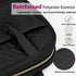 Mber Hanging Travel Toiletry Bag, Compact Makeup & Cosmetic Organizer with Hook for Bathroom