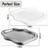Mber Jewelry Tray Bundle, Organic Shape Vanity Organizer for Rings & Accessories, Ceramic & Stainless Steel