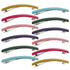 Mber French Hair Barrette Clips, Elastic Ponytail Holders & Hair Ties, Assorted Multicolor
