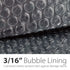 Fosmon #6 Poly Bubble Mailer 12.5 x 16, Lightweight Water/Dust/Shock/Tear Resistant Padded Shipping Envelopes for Book, Magazine, Documents