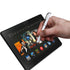 Fosmon EXECUTIVE Series 2-in-1 Ballpoint Pen and Fibermesh Capacitive Stylus for Smartphones & Tablets -White