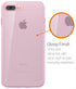 Fosmon DURA-T Flexible TPU Case for Apple iPhone 8 Plus/ iPhone 7 Plus - Hot Pink