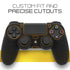 Silicone Skin for PS4 DualShock Controller with Thumb Grip Caps - Black