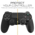 Silicone Skin for PS4 DualShock Controller with Thumb Grip Caps - Black