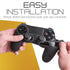 Silicone Skin for PS4 DualShock Controller with Thumb Grip Caps - Black