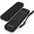 Fosmon Silicone Case for Apple TV 4K 2021 Remote w/Lanyard - Black