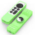 Fosmon Silicone Case for Apple TV 4K 2021 Remote w/ AirTag Slot - Green Glow in The Dark
