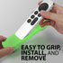 Fosmon Silicone Case for Apple TV 4K 2021 Remote w/ AirTag Slot - Green Glow in The Dark